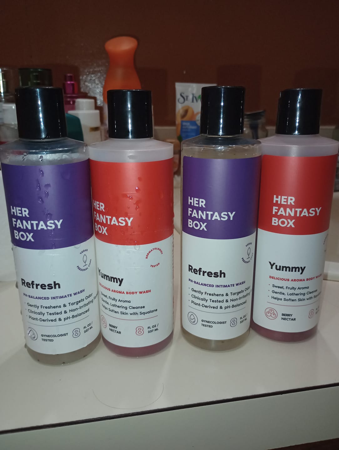 Customer photo review of Her Fantasy Two Pack Wash