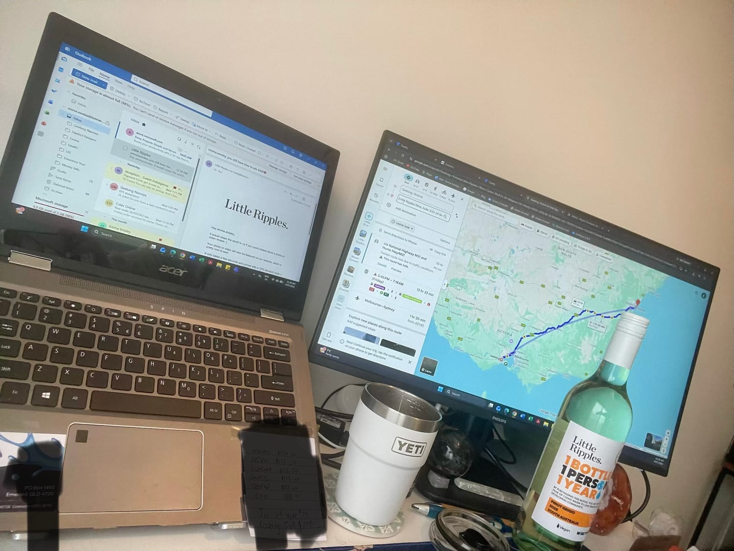 Customer photo review of Pinot Grigio - 6pk