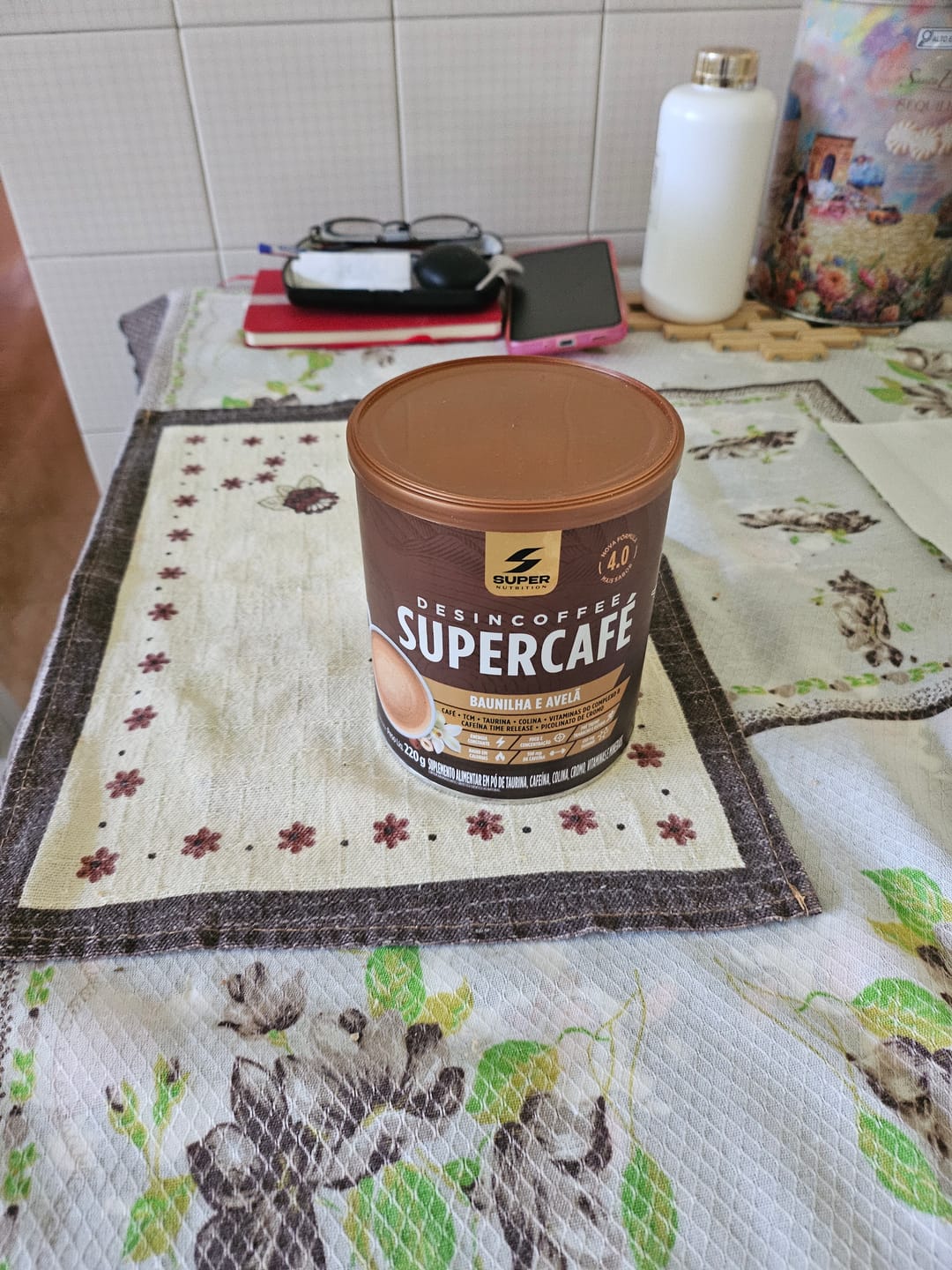 Customer photo review of Supercafé Baunilha com Avelã