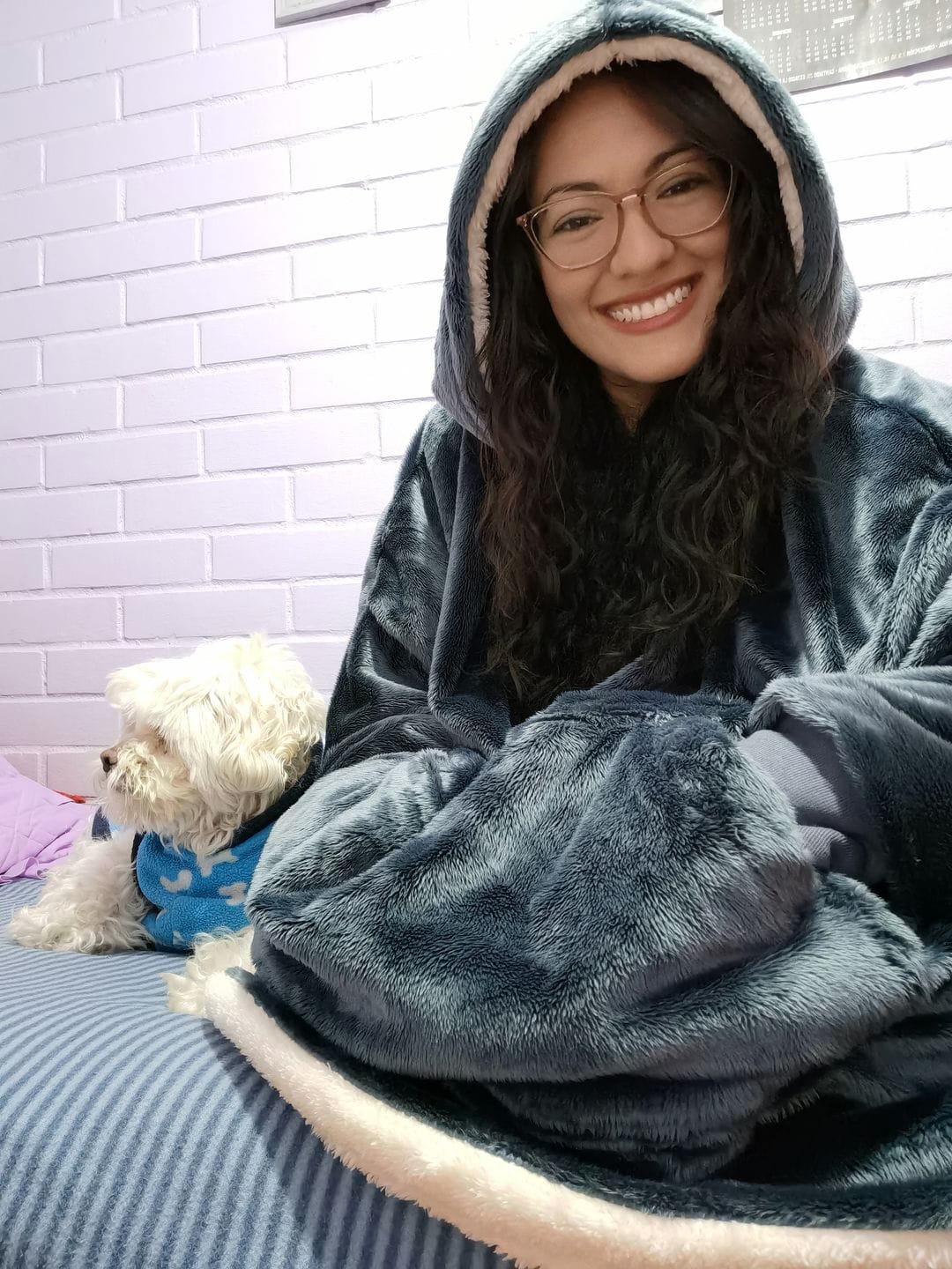 Customer photo review of Abrigo Oversize - Dolly Marengo Unisex