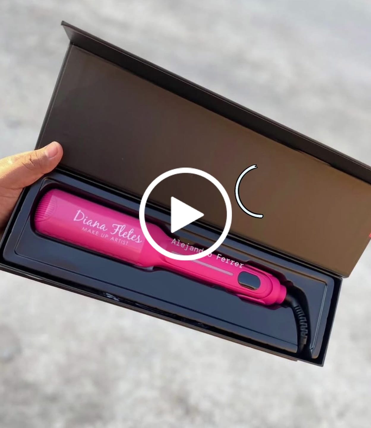 Customer video review of Plancha Profesional Infrarroja