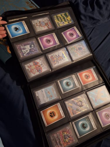 Customer photo review of Gen 3 Blaze Kick - Toploader Trading Card Binder