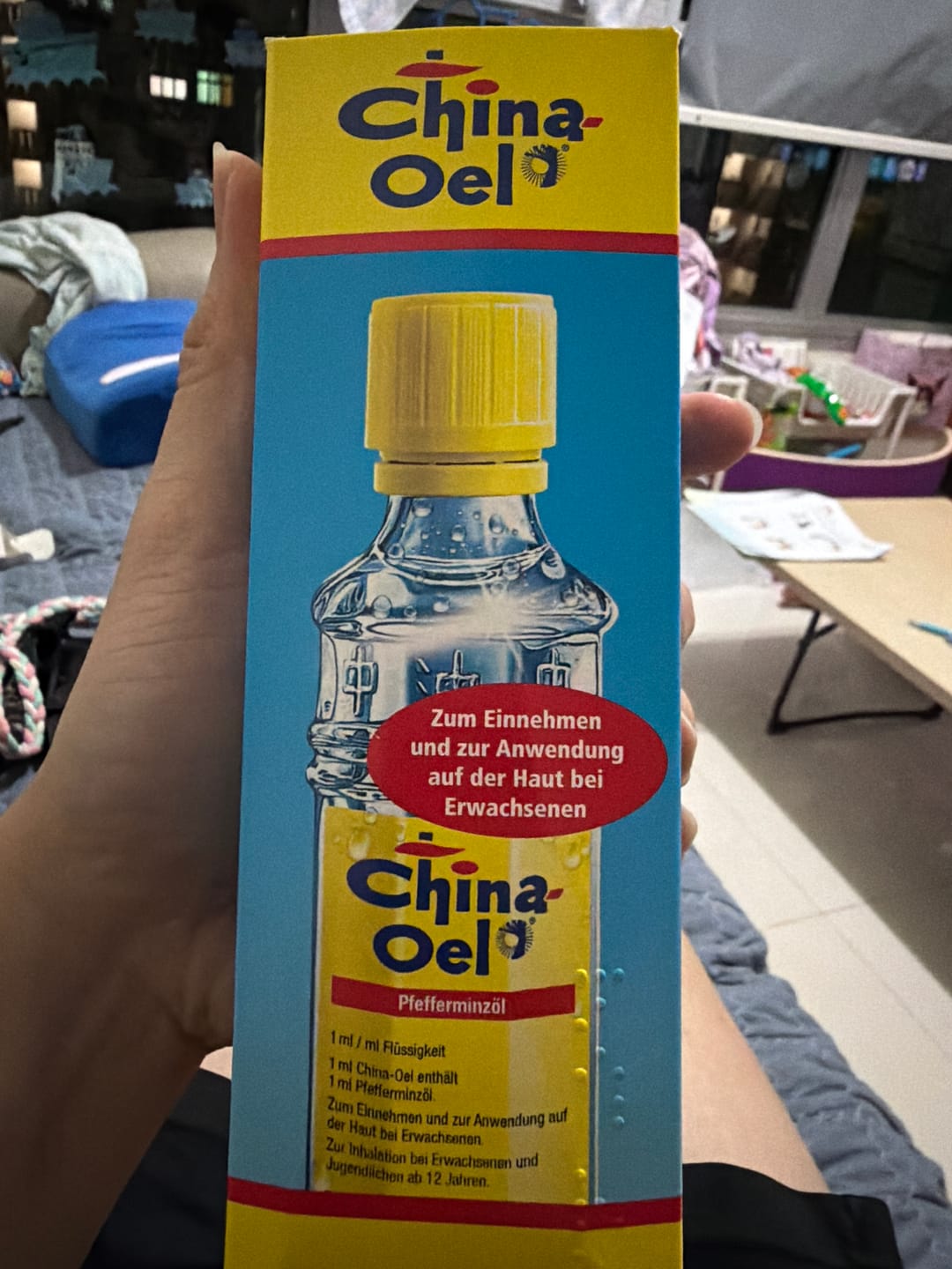 Customer photo review of 百靈油 China Oel 純薄荷精油三效合一液態 100ml / 25ml