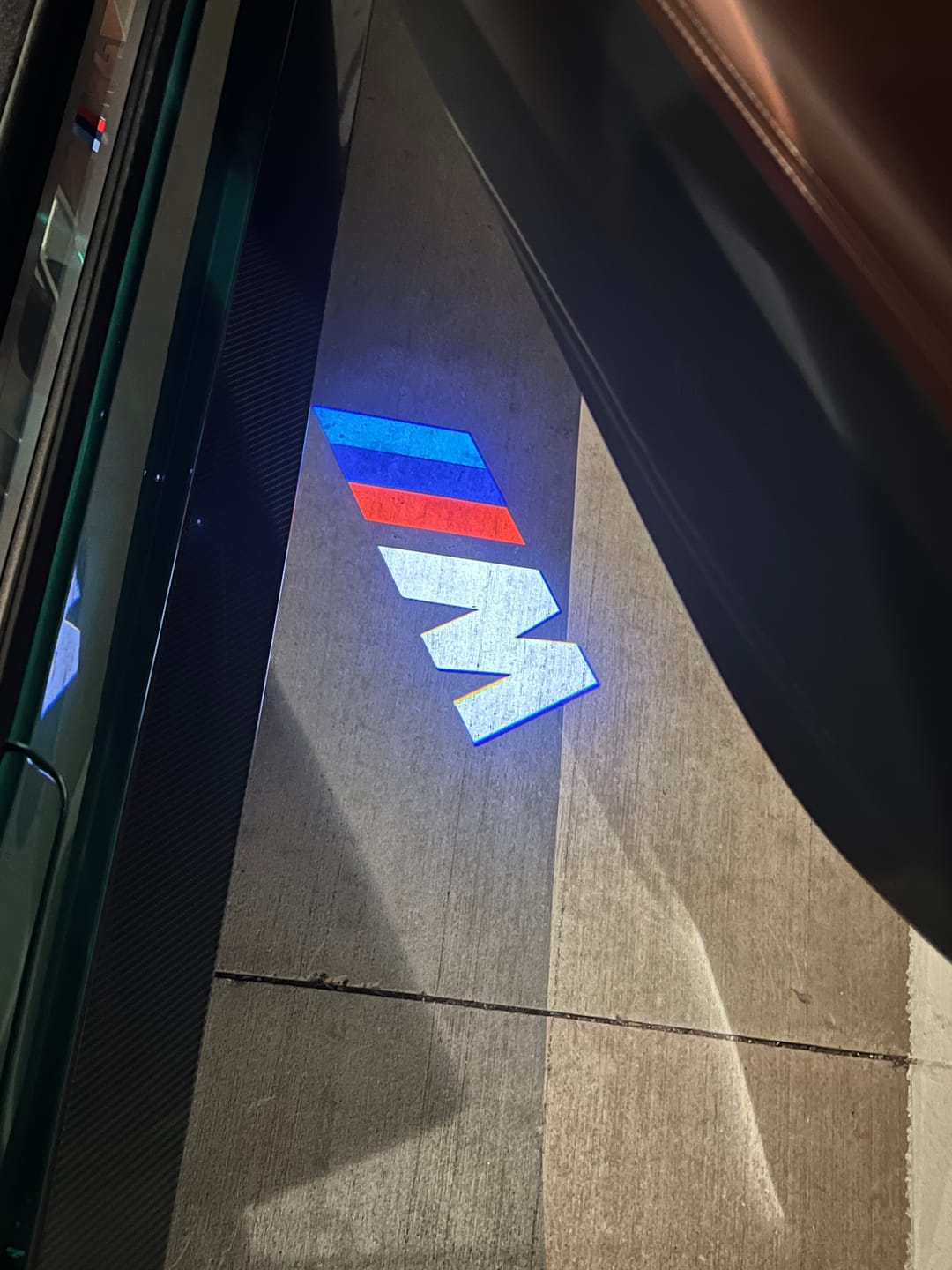 Customer photo review of BMW LED Doorlight Kit