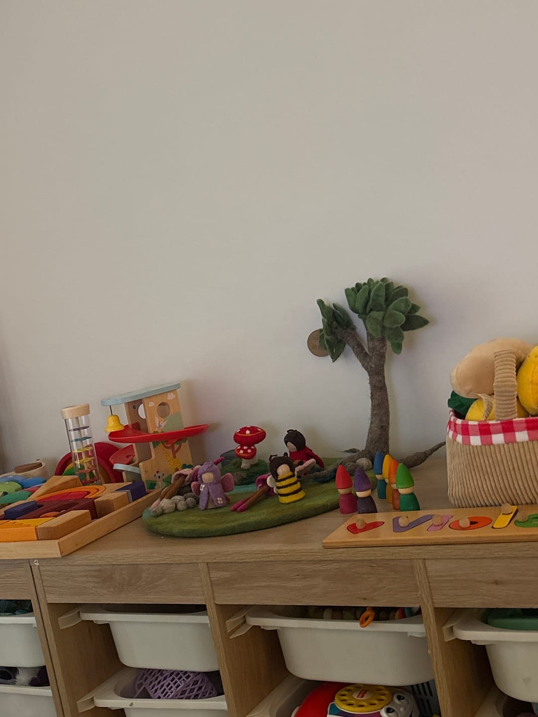 Customer photo review of River Round Play Mat Playscape