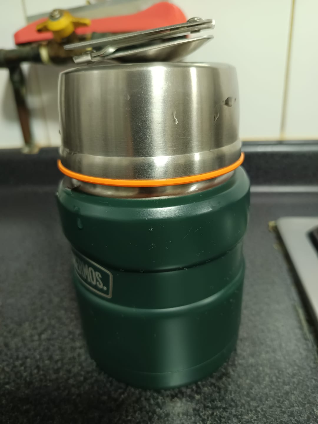 Customer photo review of TERMO COMIDA ACERO INOX KING 470ML MATT NAVY