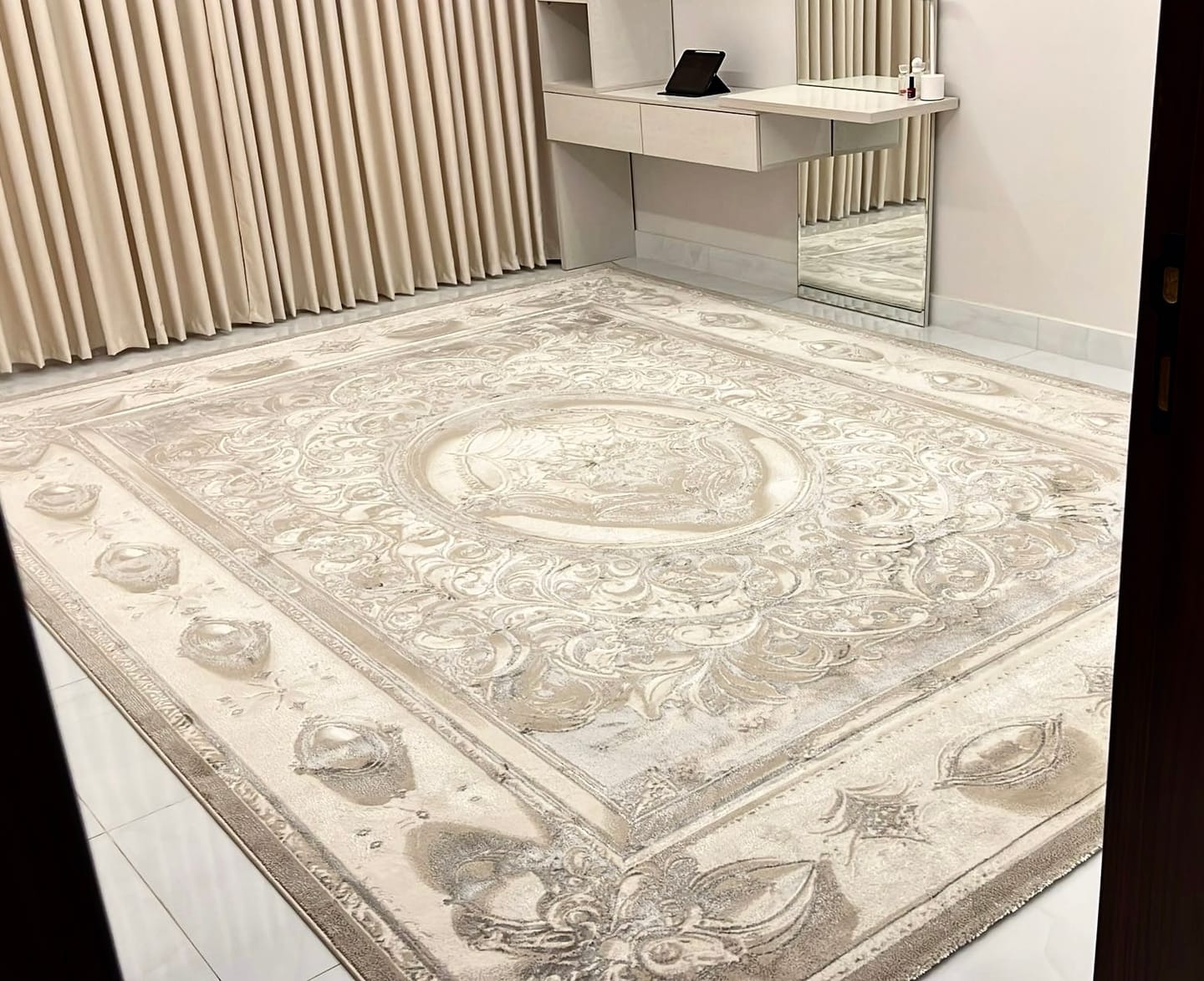 Customer photo review of سجادة كلاسيك - مجدولين