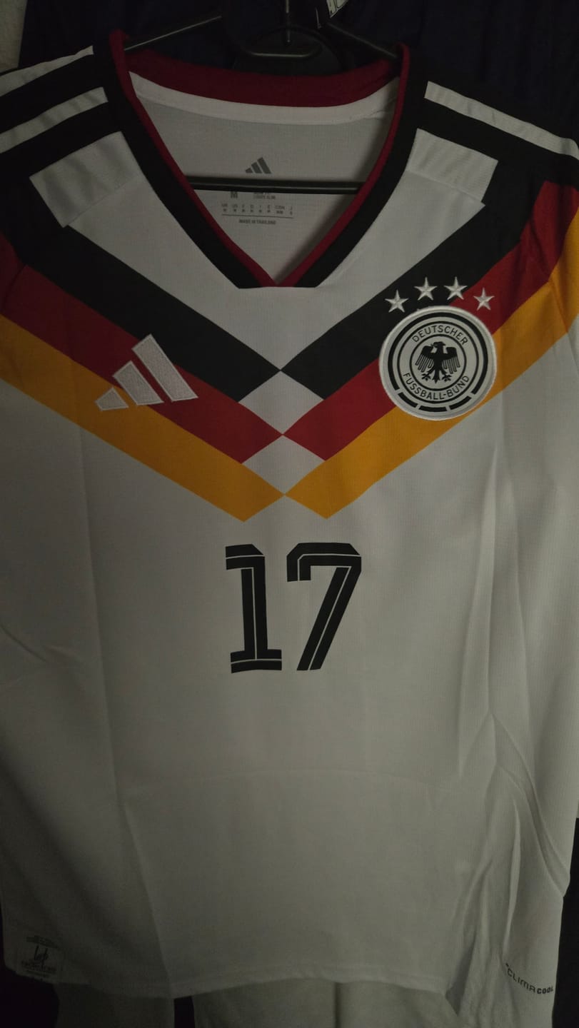 Customer photo review of Florian Wirtz Germany 2026 World Cup Home Jersey Trikot Maillot