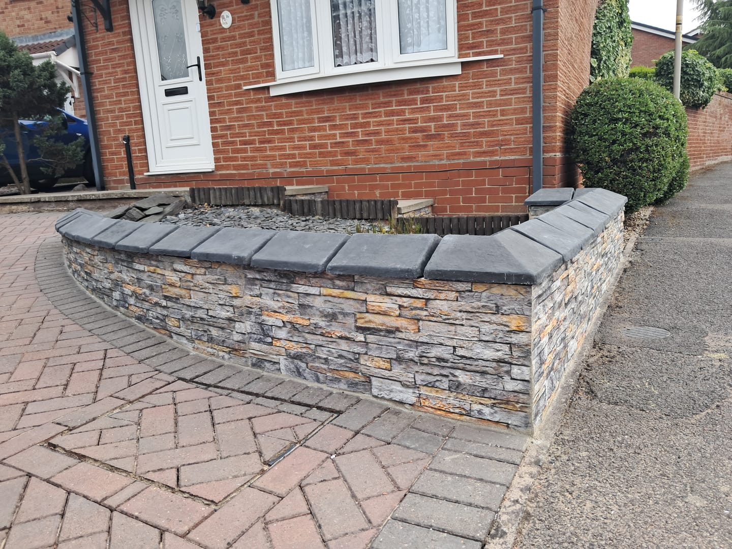 Customer photo review of OYTAS-102 | Weathered Grey | Slate Effect