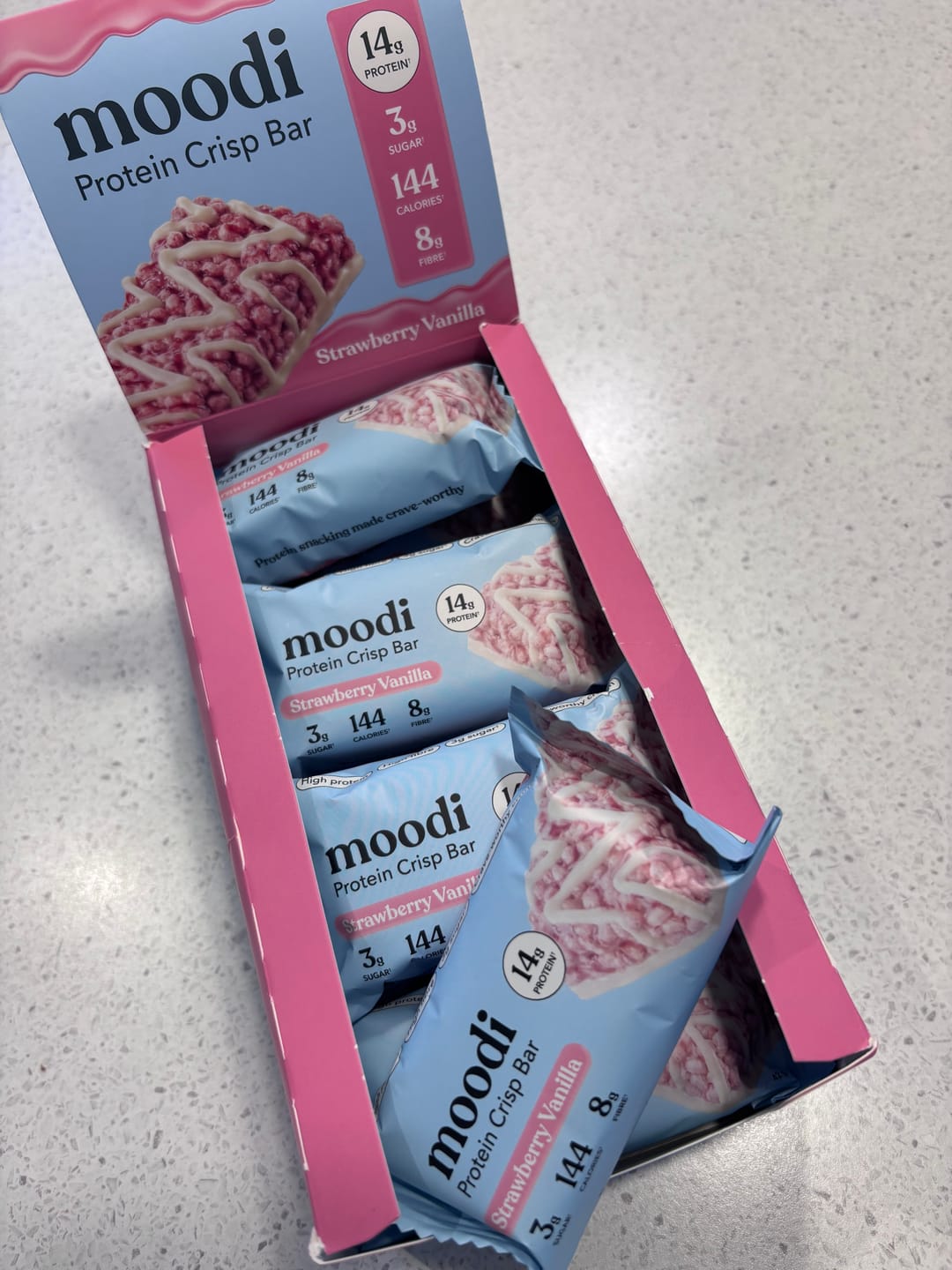 Customer photo review of Strawberry Vanilla 12-Pack