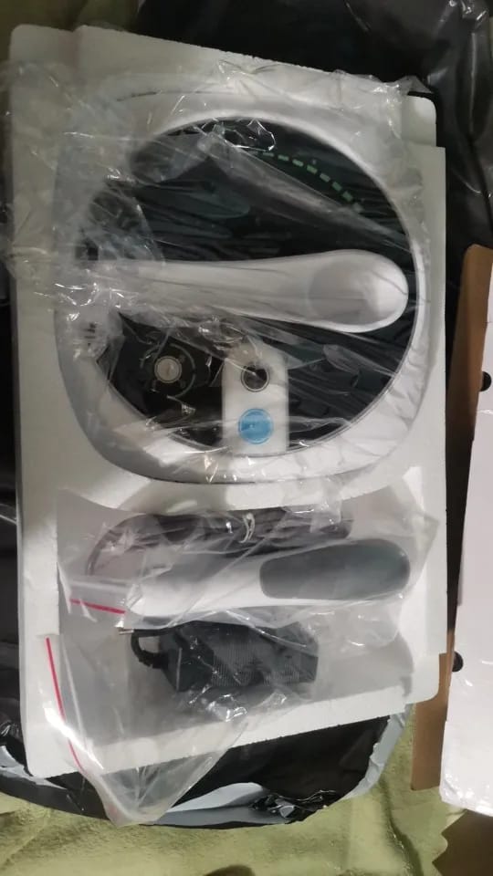 Customer photo review of Anti Aging RF Face Lifting Device Wrinkle Remover