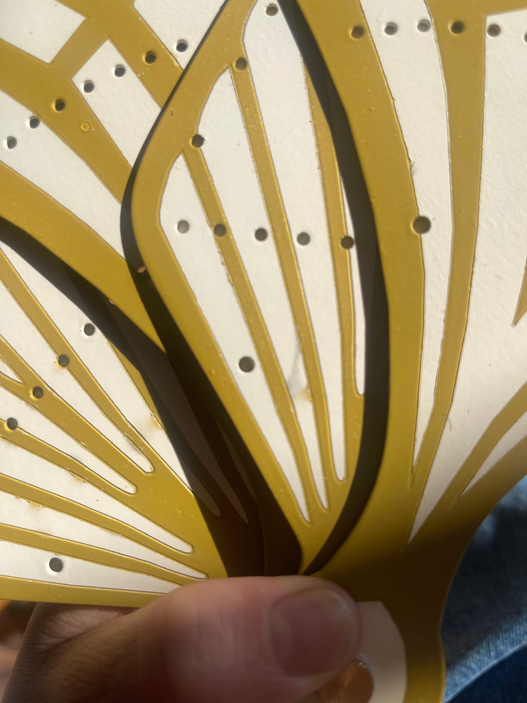 Customer photo review of Extra charge for Aluminum staves