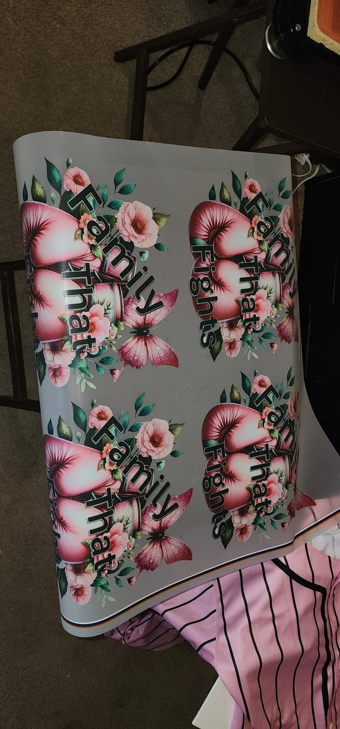 Customer photo review of Premium Same Day Rush DTF Gang Sheet Builder- Multiple Sizes