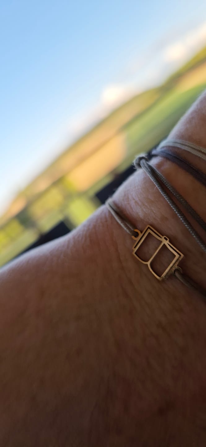 Customer photo review of Armband - „little companion“ - rosévergoldet - Buch