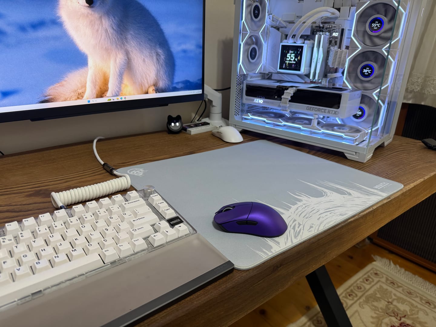 Customer photo review of WLMouse Huan Magnezyum Wireless Mouse