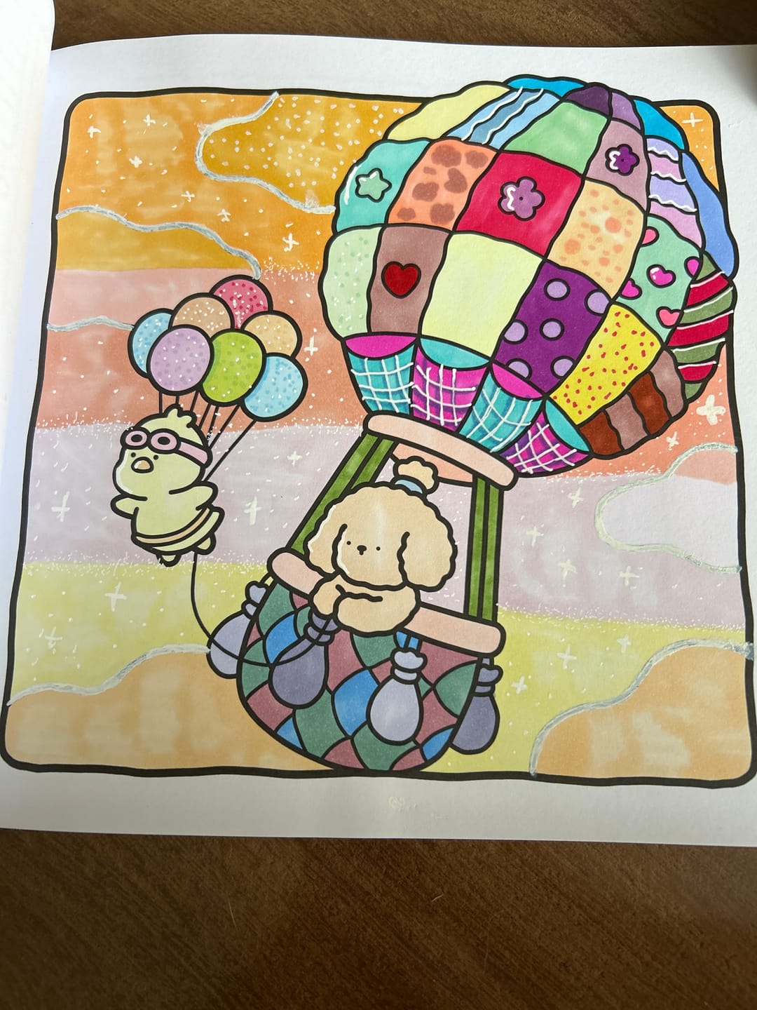 Customer photo review of Ohuhu Honolulu New 48 Pastel Colors Dual Tips Alcohol Art Markers - Blossoming (New Color Codes)