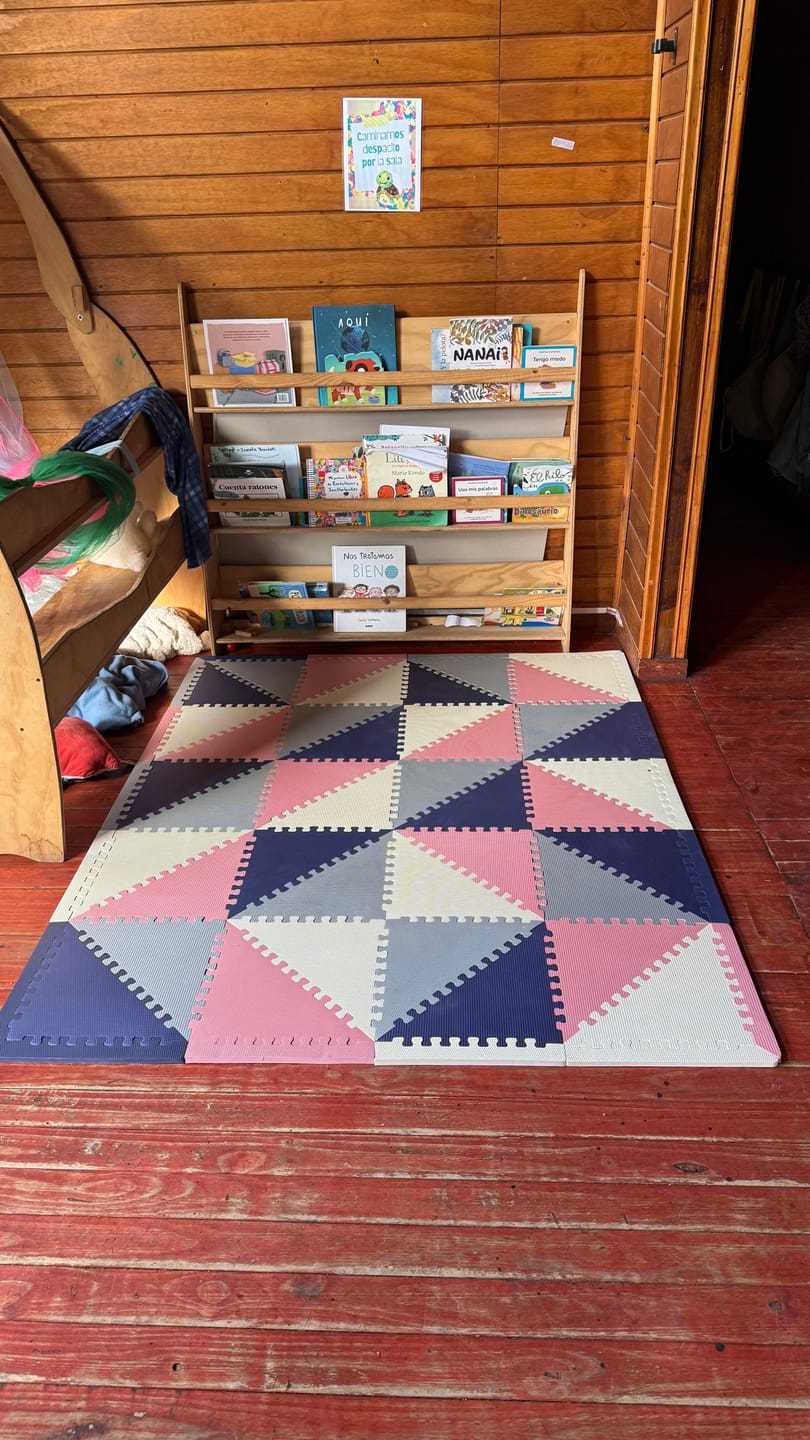 Customer photo review of Pack Alfombras Piso Puzzle Goma Eva Antigolpes 18 piezas