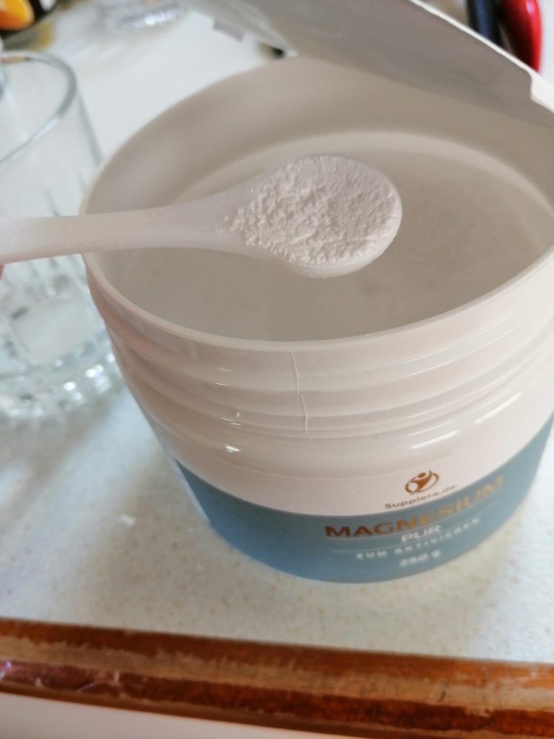 Customer photo review of Ionisches Magnesium 250g Dose