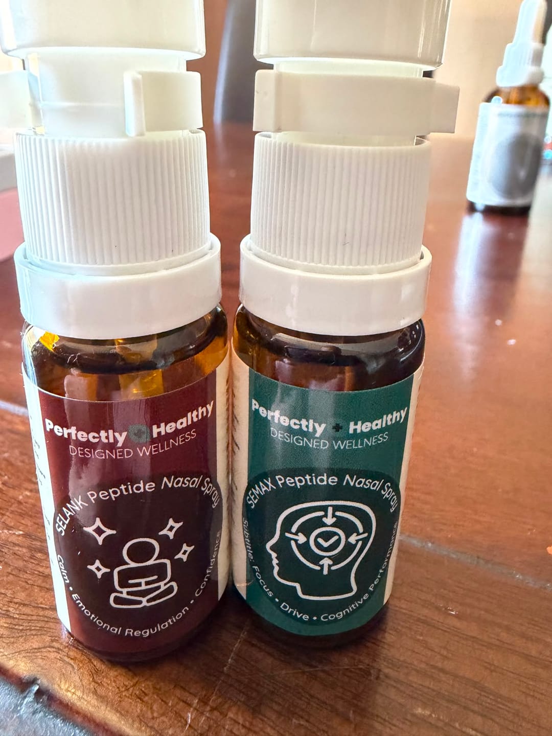 Customer photo review of SELANK Peptide Nasal Spray - Calm • Emotional Regulation • Confidence (10ml)