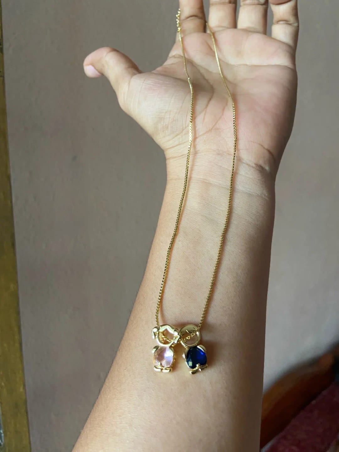 Customer photo review of Collar de Hijos Personalizado