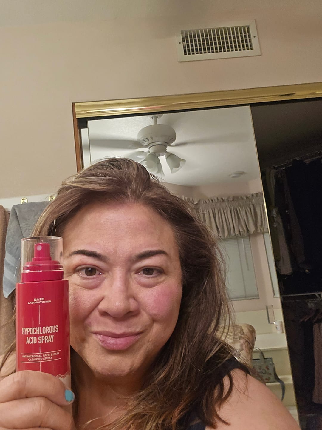 Customer photo review of Hypochlorous Acid Spray