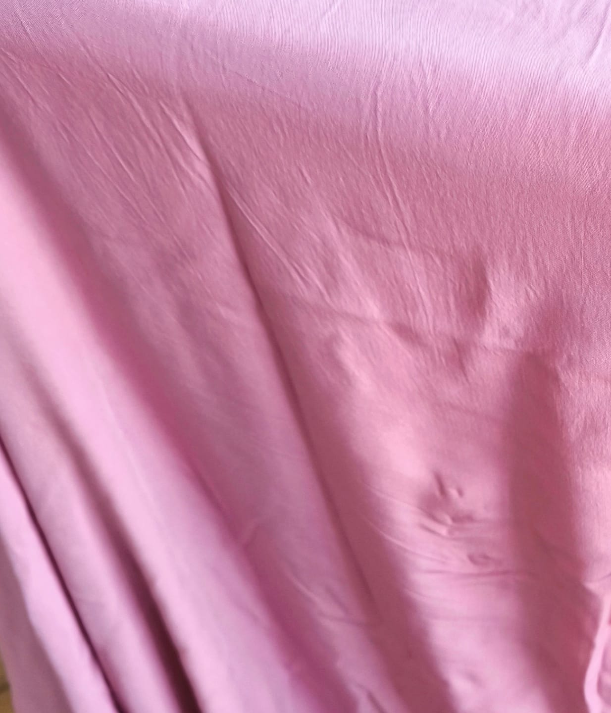 Customer photo review of Dress Making Plain Viscose Fabric - 55" - 23 Variations Available