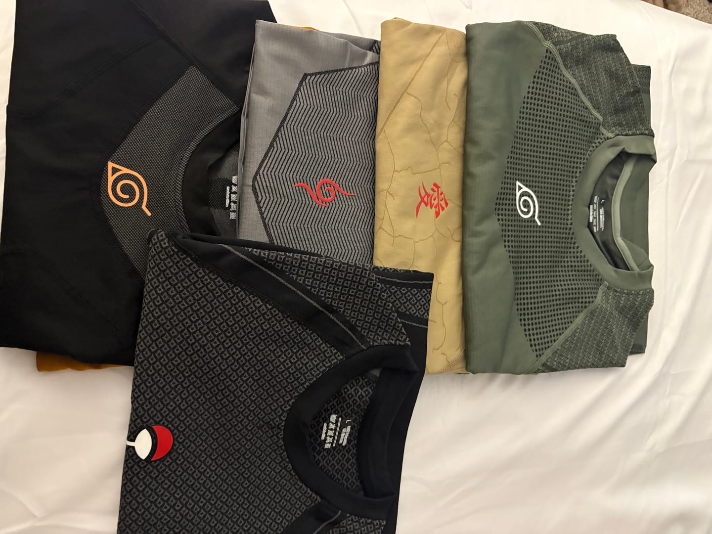 Customer photo review of Pick Your Bundle - Compression Tees (3-Pack OR 5-Pack)
