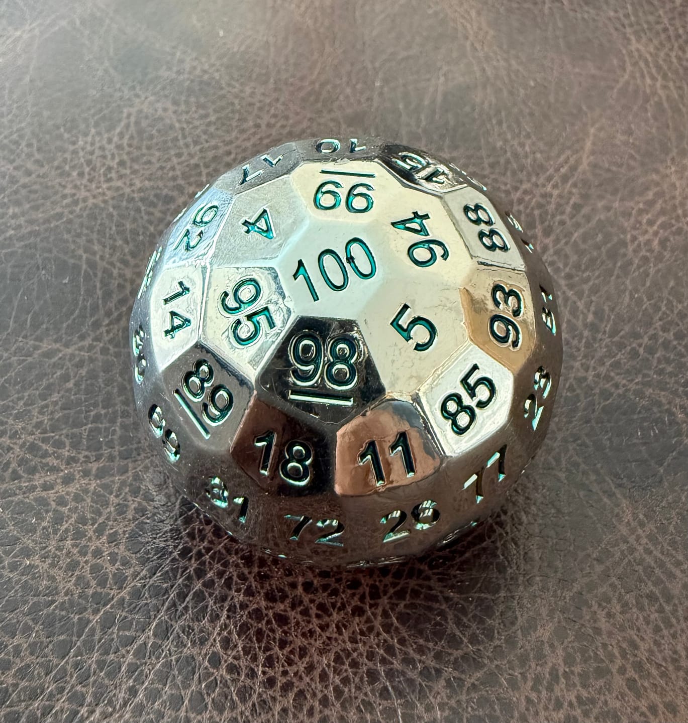 Customer photo review of The Pounder D100 - Aqua and Silver Metal Die