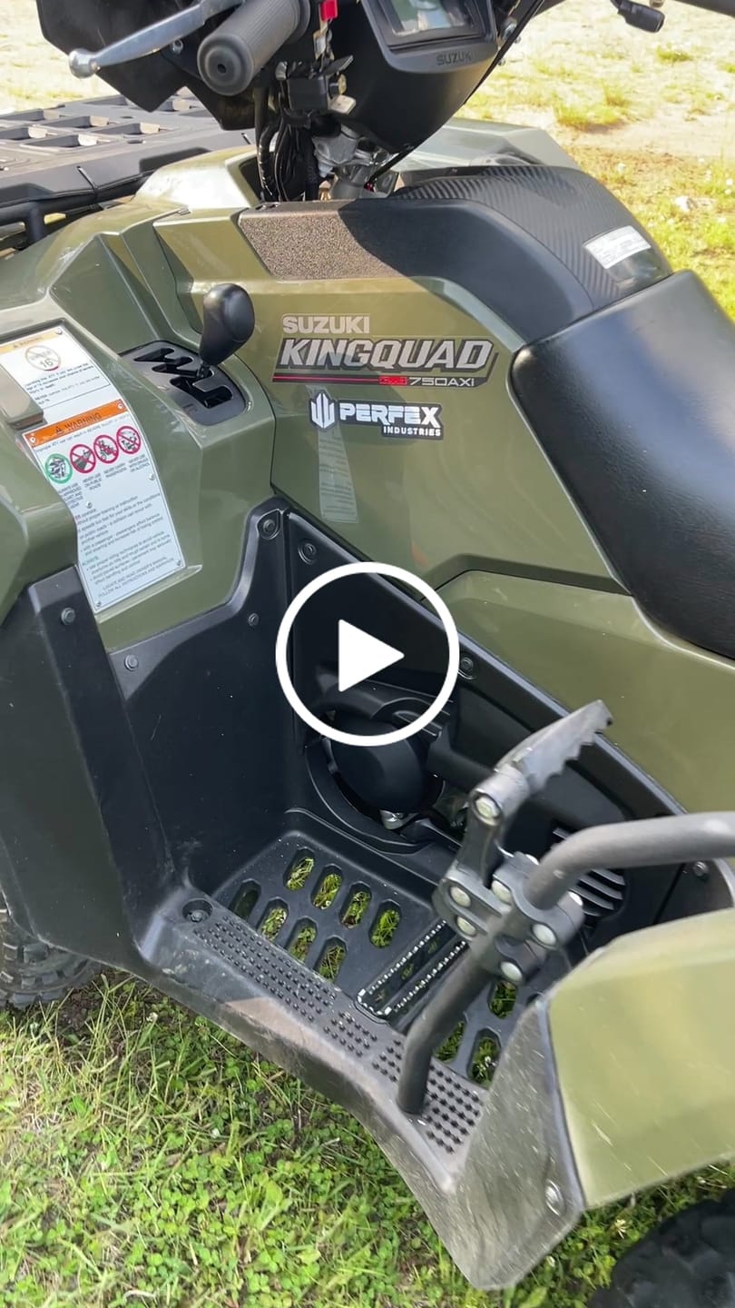 Customer video review of 2010 to 2026 Suzuki KingQuad 500/750 — 2in Lift Kit