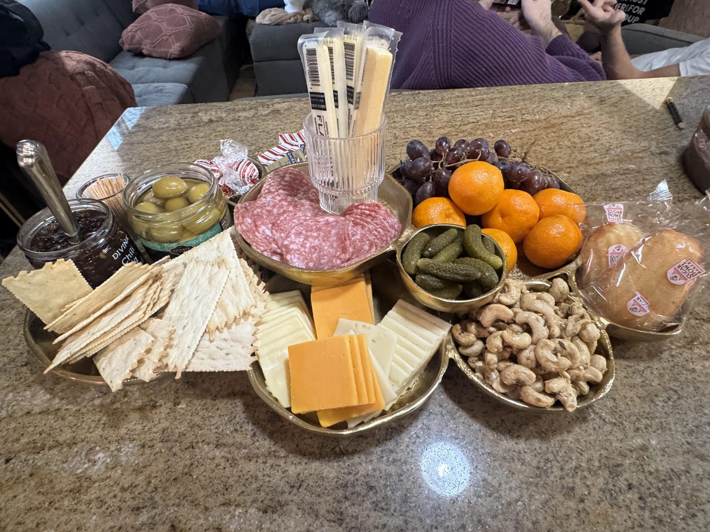 Customer photo review of Snack Stack Bowls