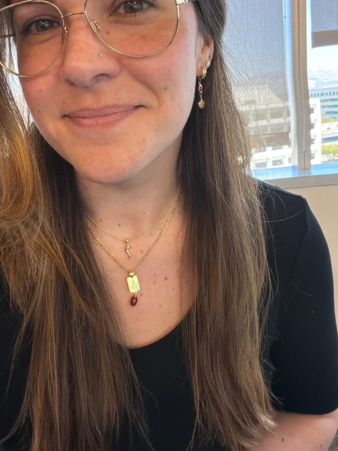 Customer photo review of Endless Happiness Necklace