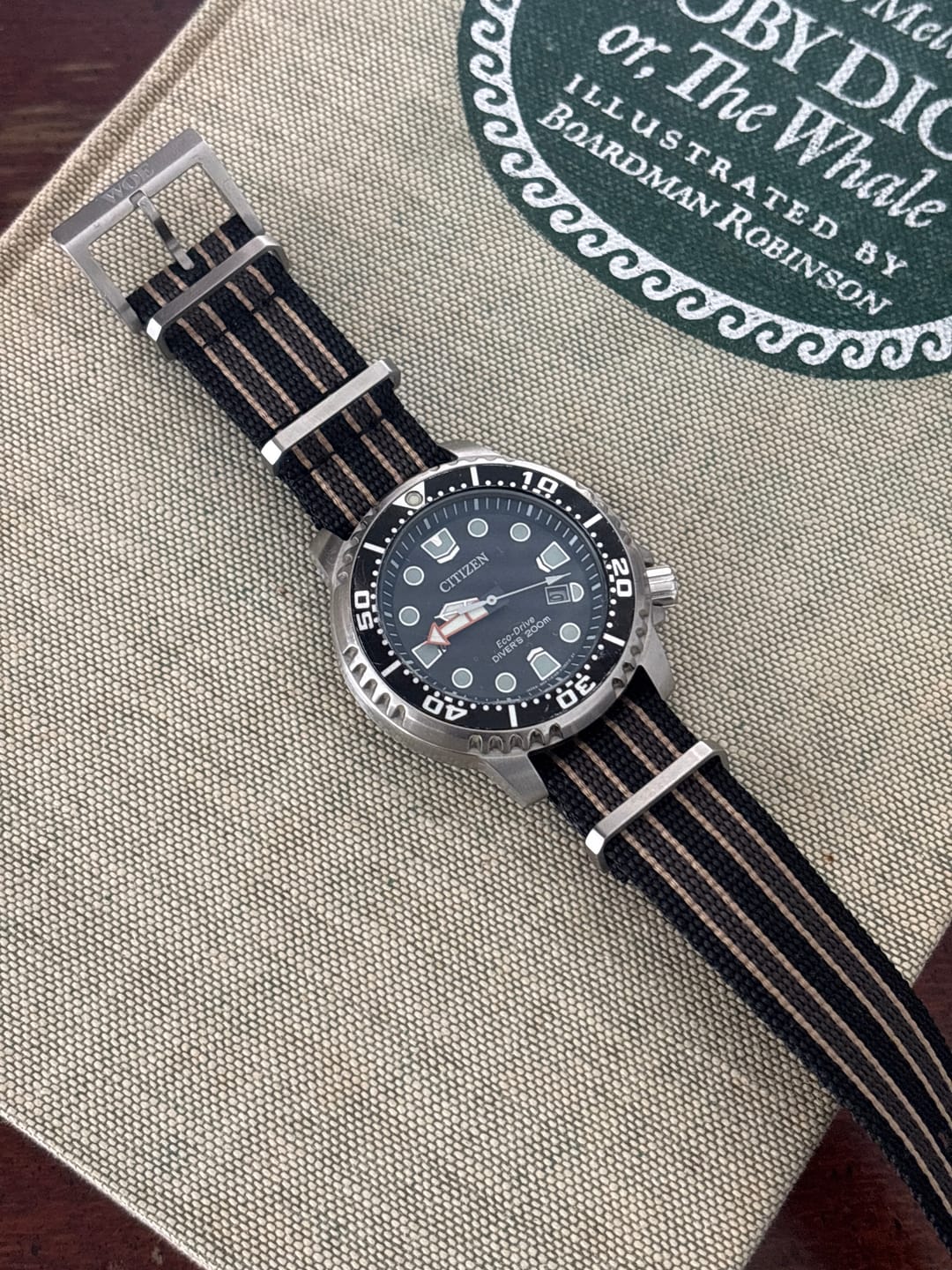 Customer photo review of Bond Nylon Strap- Five Eye