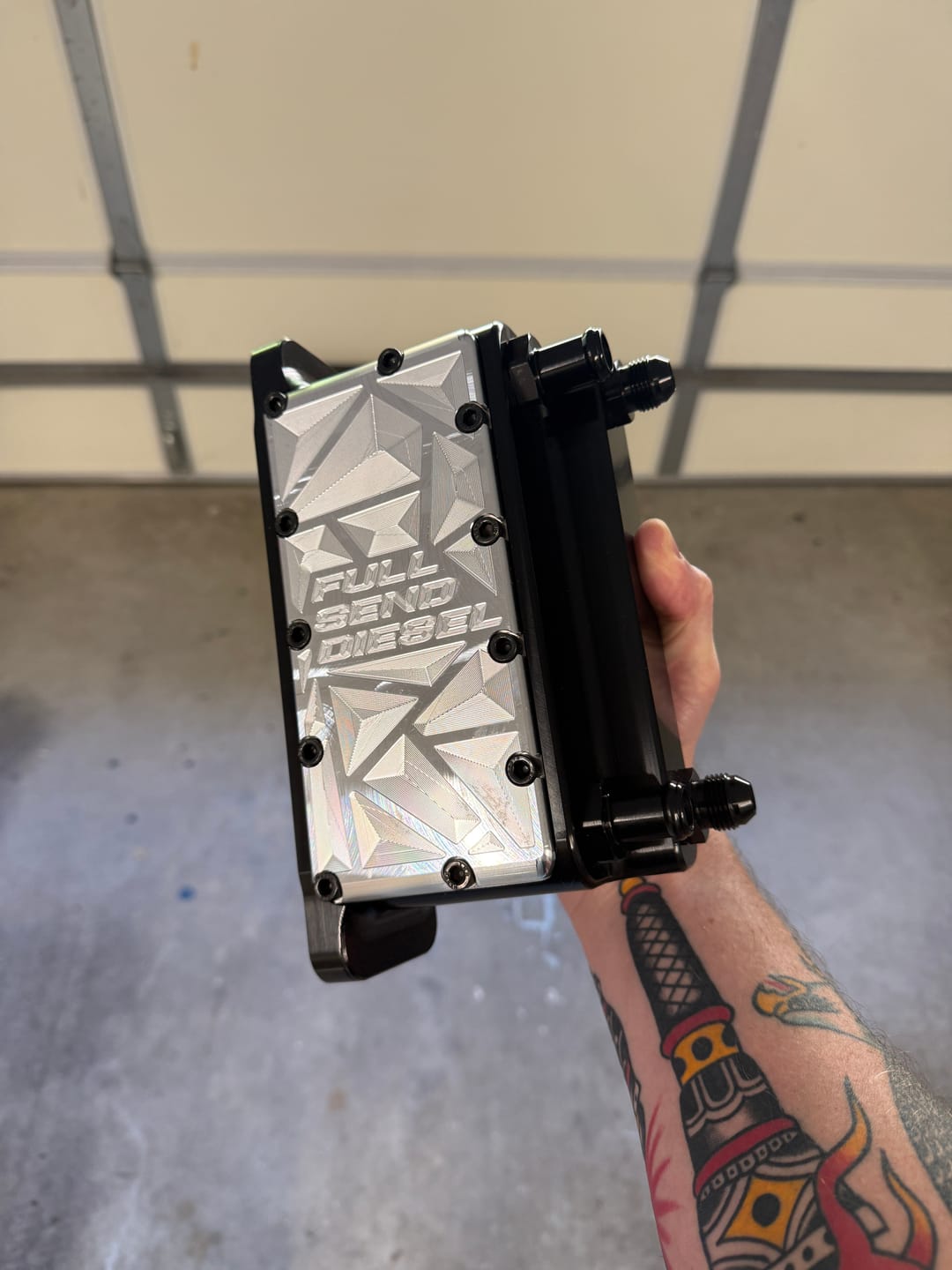 Customer photo review of FSD 03-09 Dodge Cummins Billet Heat Exchanger