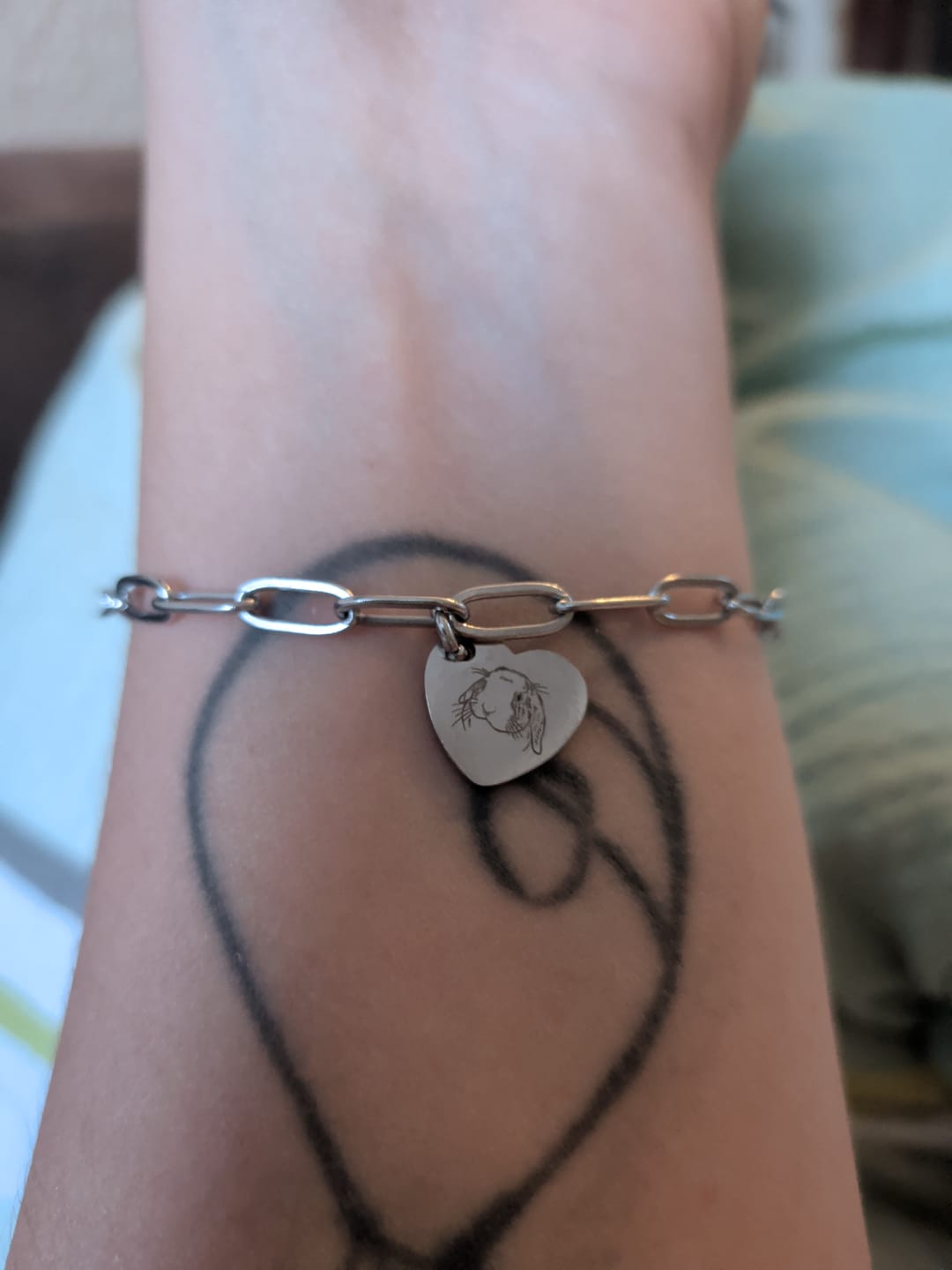 Customer photo review of Rückseitengravur