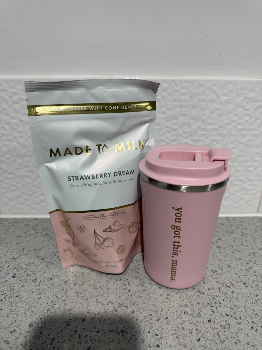 Customer photo review of ‘You got this, mama’ Keep Cup
