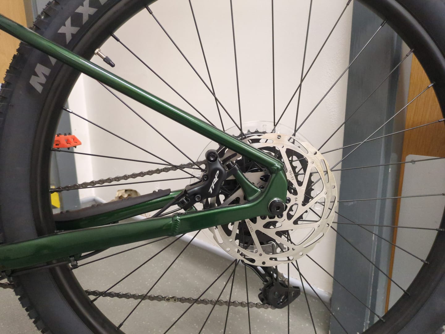 Customer photo review of TRP Slate EVO HD-M807 4 Piston Disc Brakeset