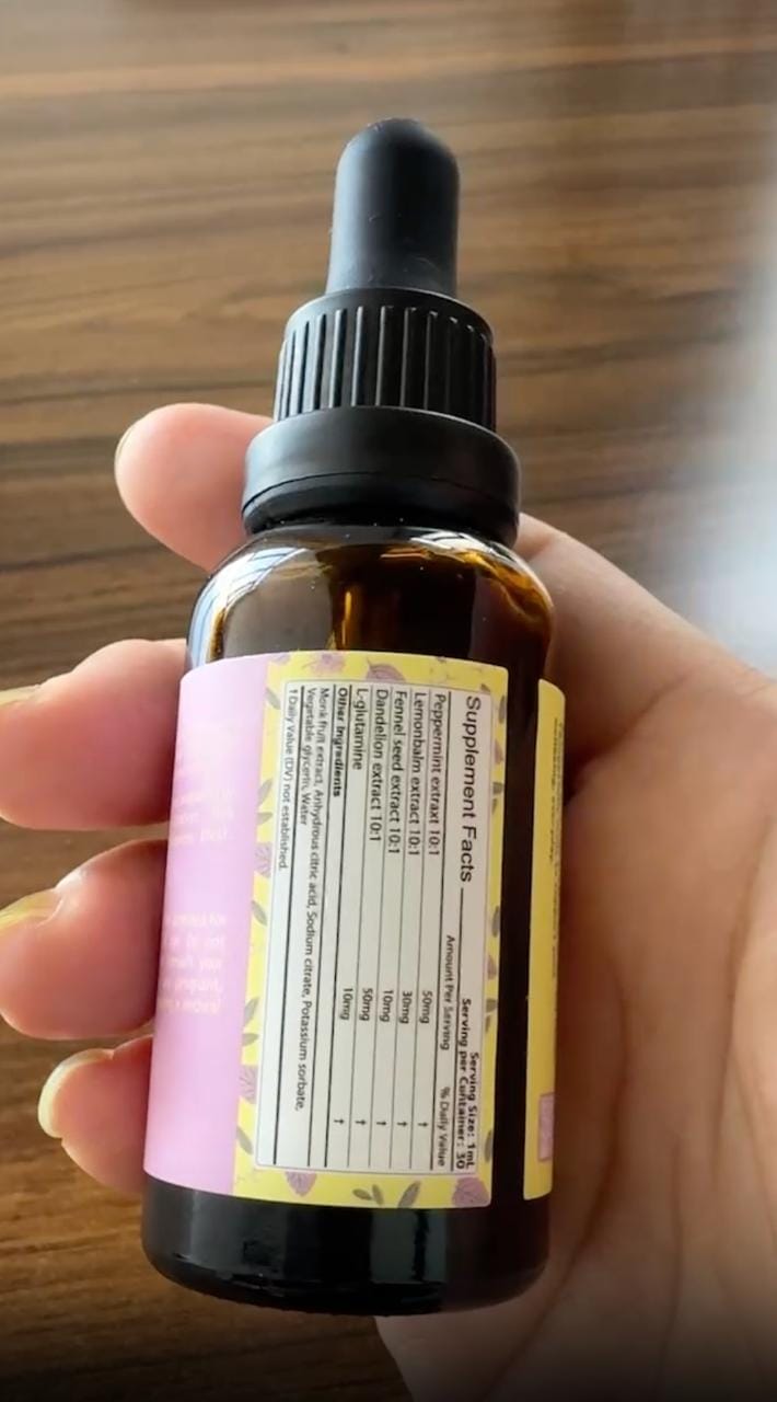 Customer photo review of Gut Garden — Daily Digestive Support Drops