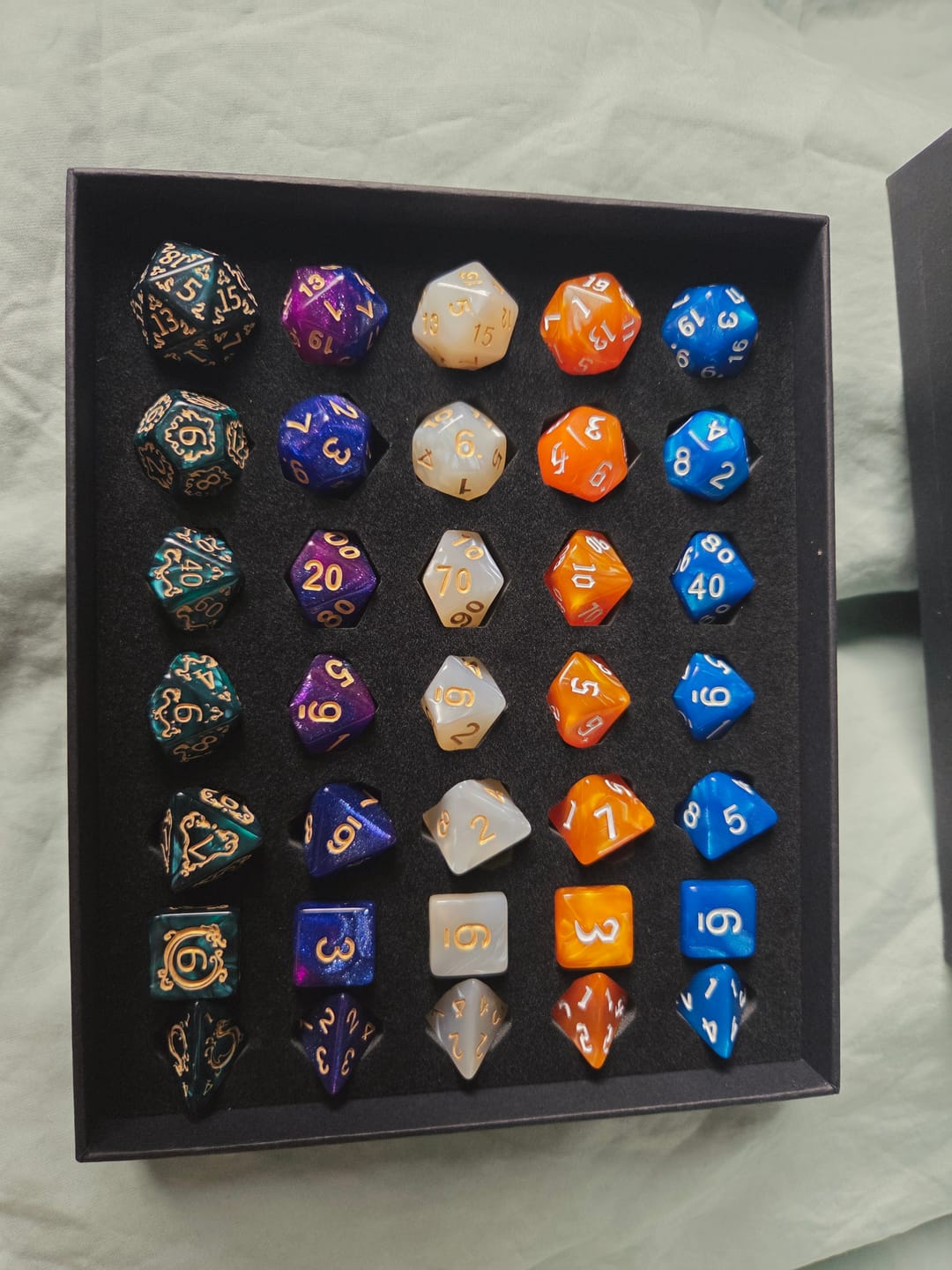Customer photo review of Mystery Packs (Acryl, Resin, Metall)