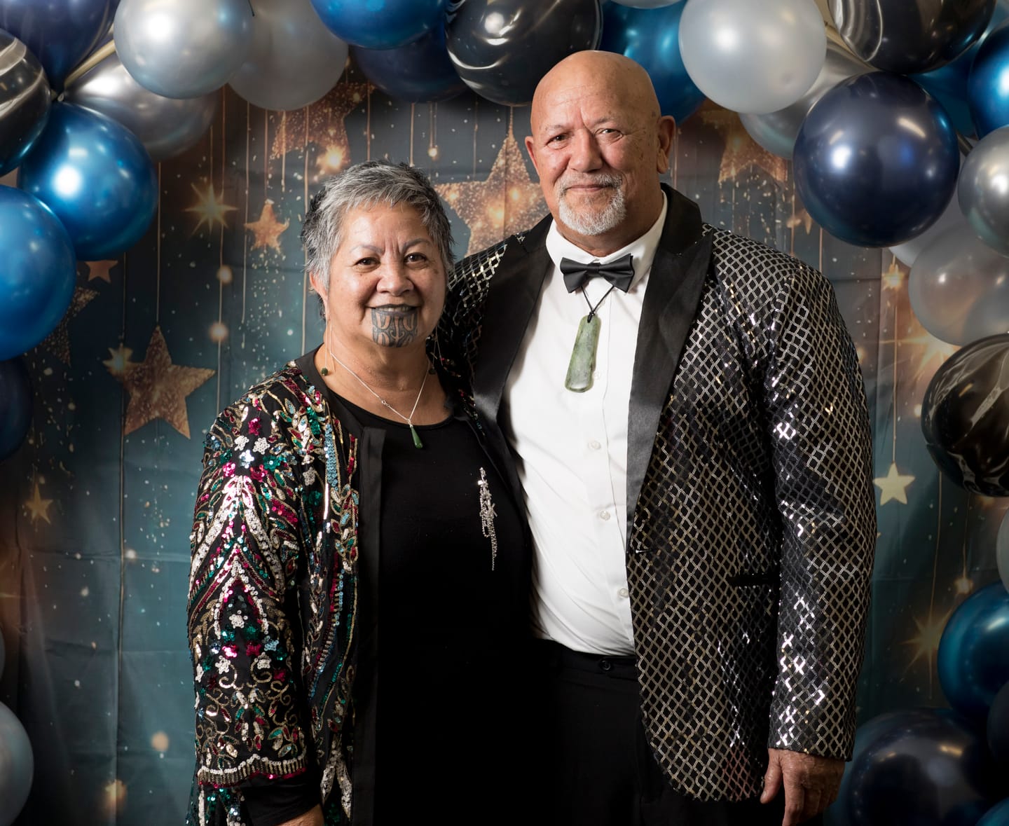 Customer photo review of Silver and NZ Greenstone Drop Necklace – Elegant Pounamu Pendant