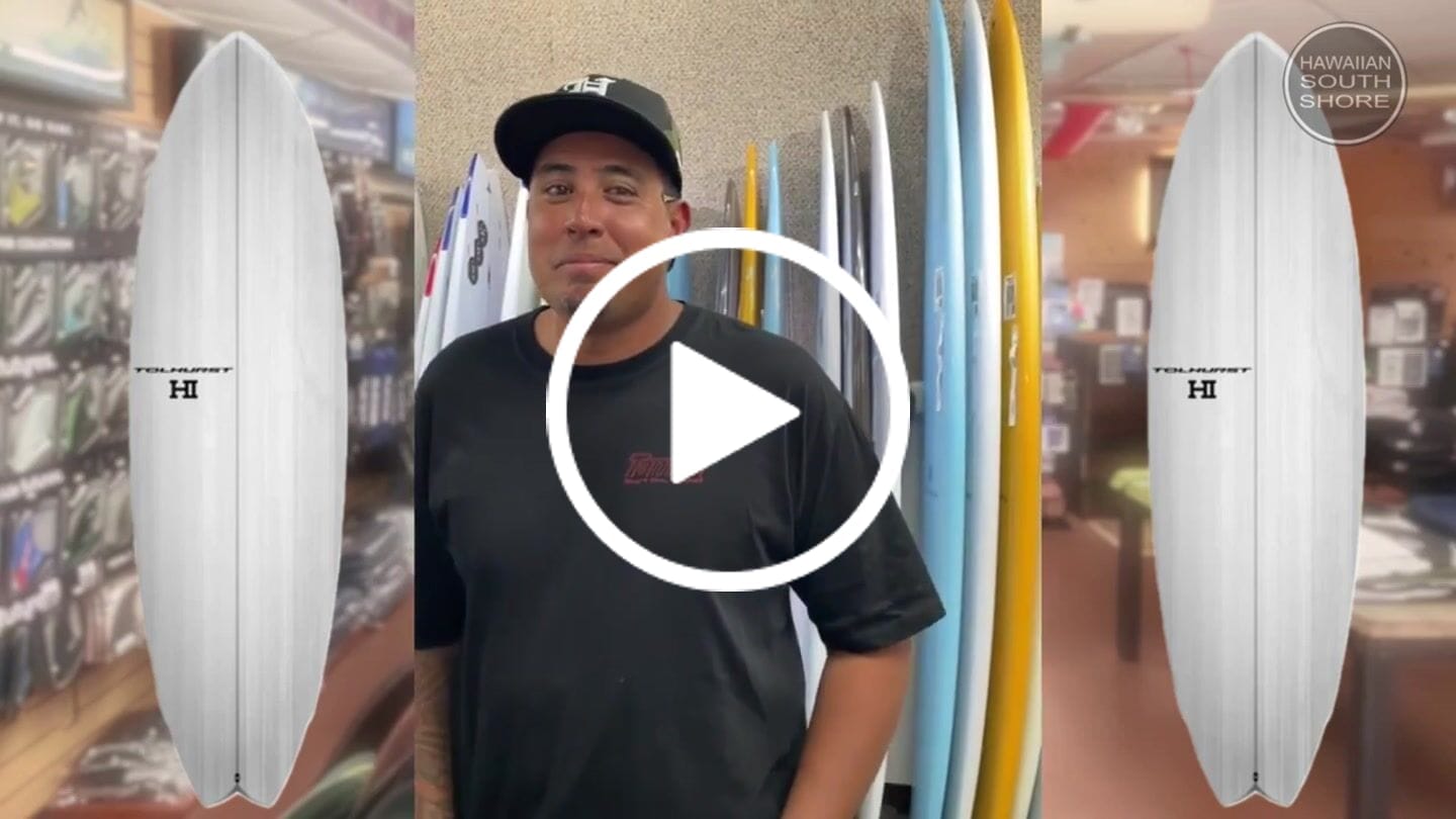 Customer video review of Harley Ingleby HIBT 3+3 Fins (5'10 - 7'2) Thunderbolt Red