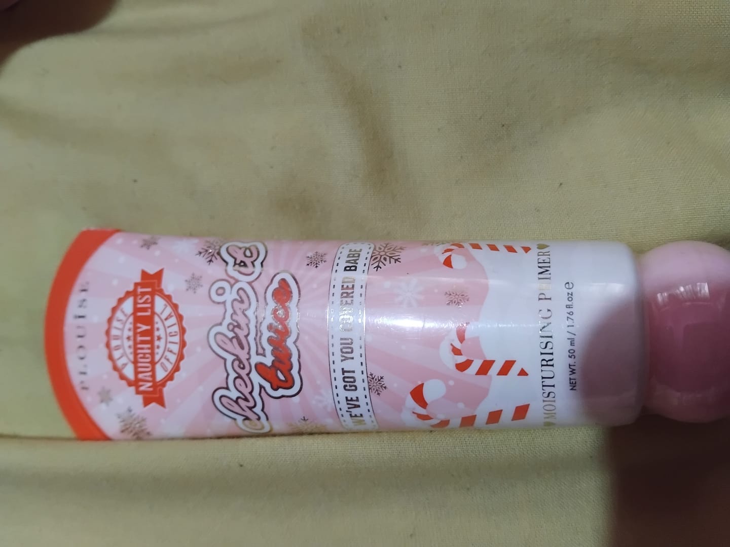 Customer photo review of Checkin’ It Twice Moisturising Primer