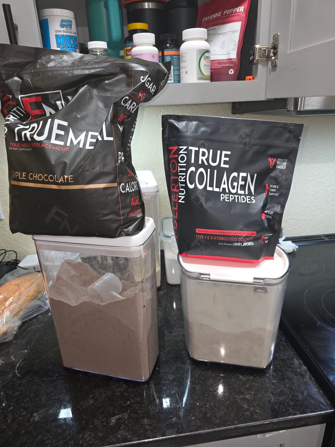 Customer photo review of True Meal Low Carb Meal Replacement