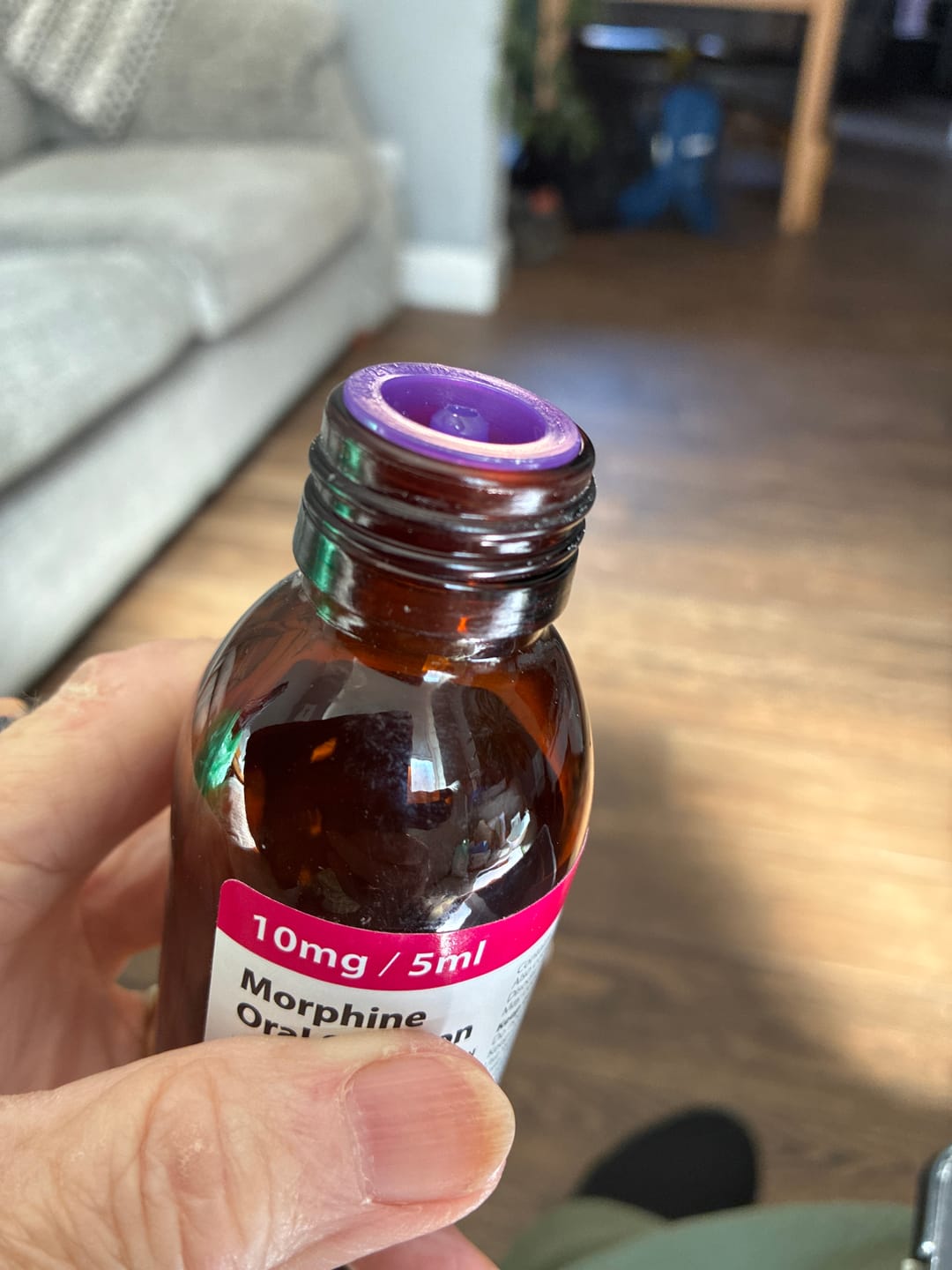 Customer photo review of ENFit Bottle Adapter - Box of 50