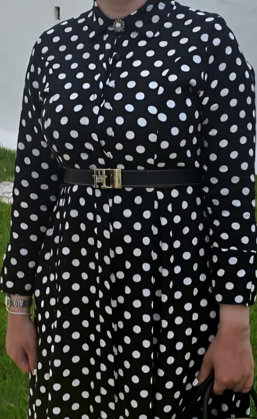 Customer photo review of Robe Valéria à pois
