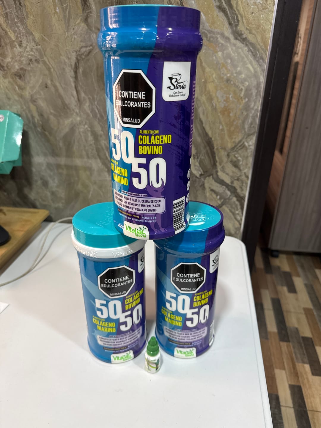 Customer photo review of Batido Colágeno 50/50 Origen Marino y Bovino - 700 g