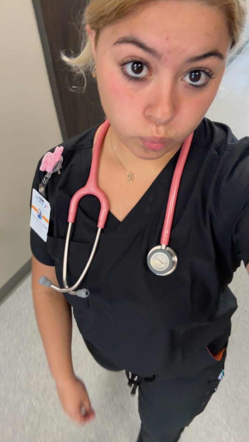 Customer photo review of Littmann Classic III Monitoring Stethoscope: Pearl Pink 5633a