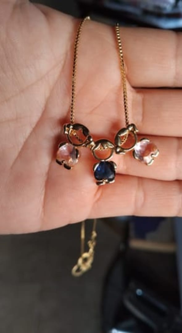 Customer photo review of Collar de Hijos Personalizado