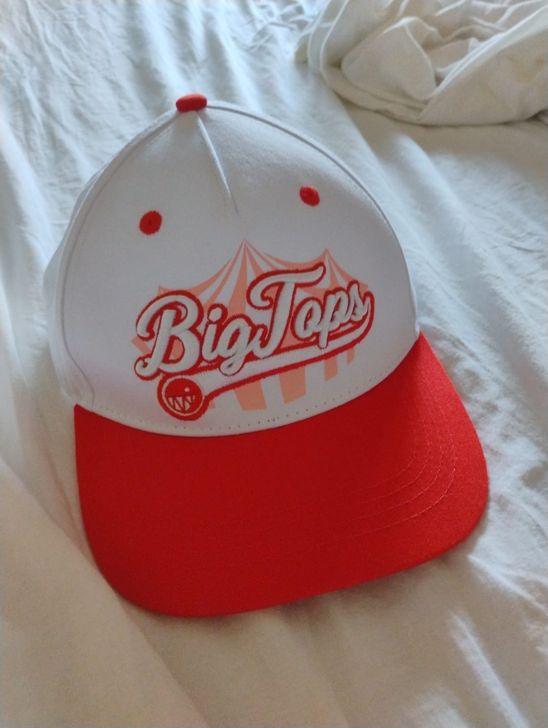 Customer photo review of Big Tops Softball Hat