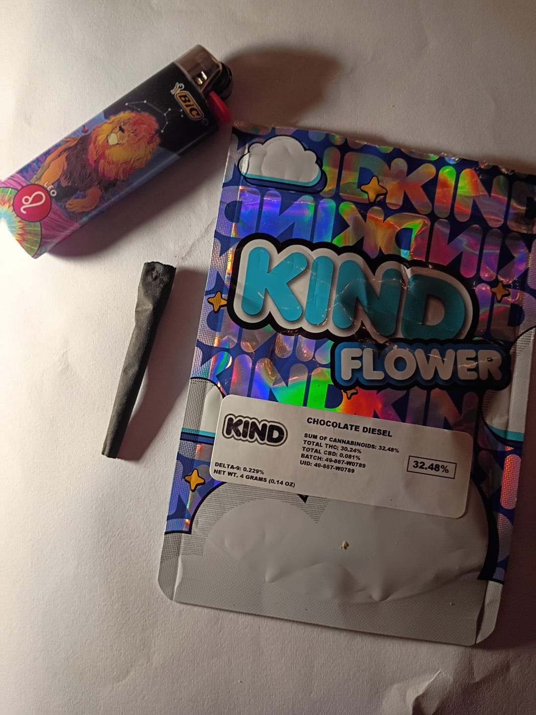 Customer photo review of Chocolate Diesel - 4 Gram - Hybrid
