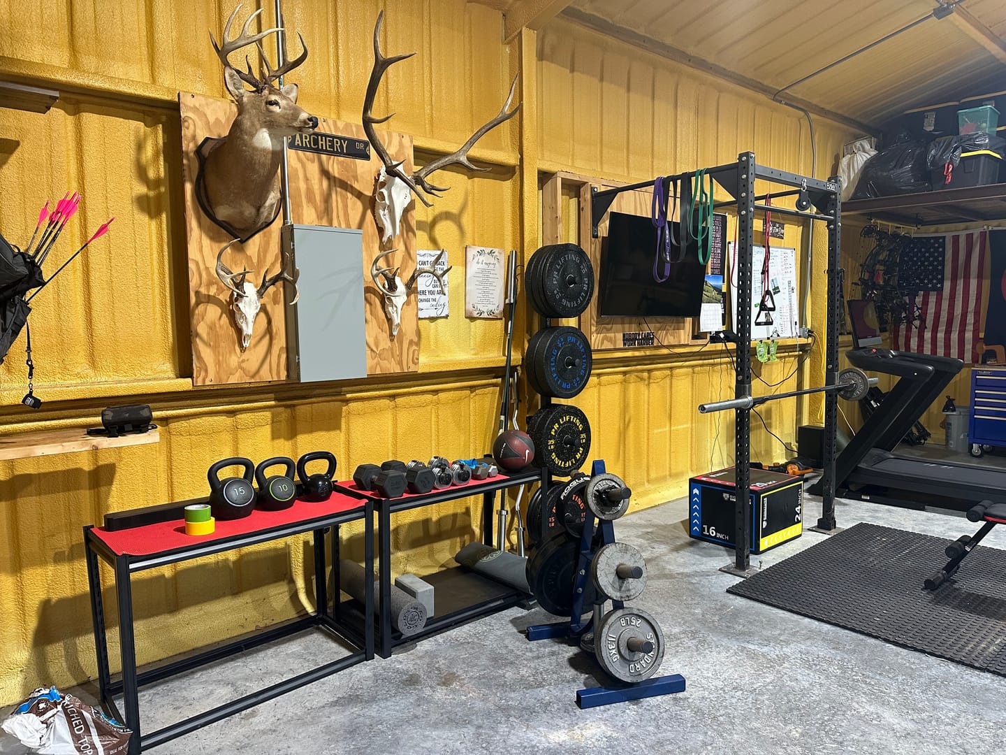 Customer photo review of Wall Mount Plate Storage Rack